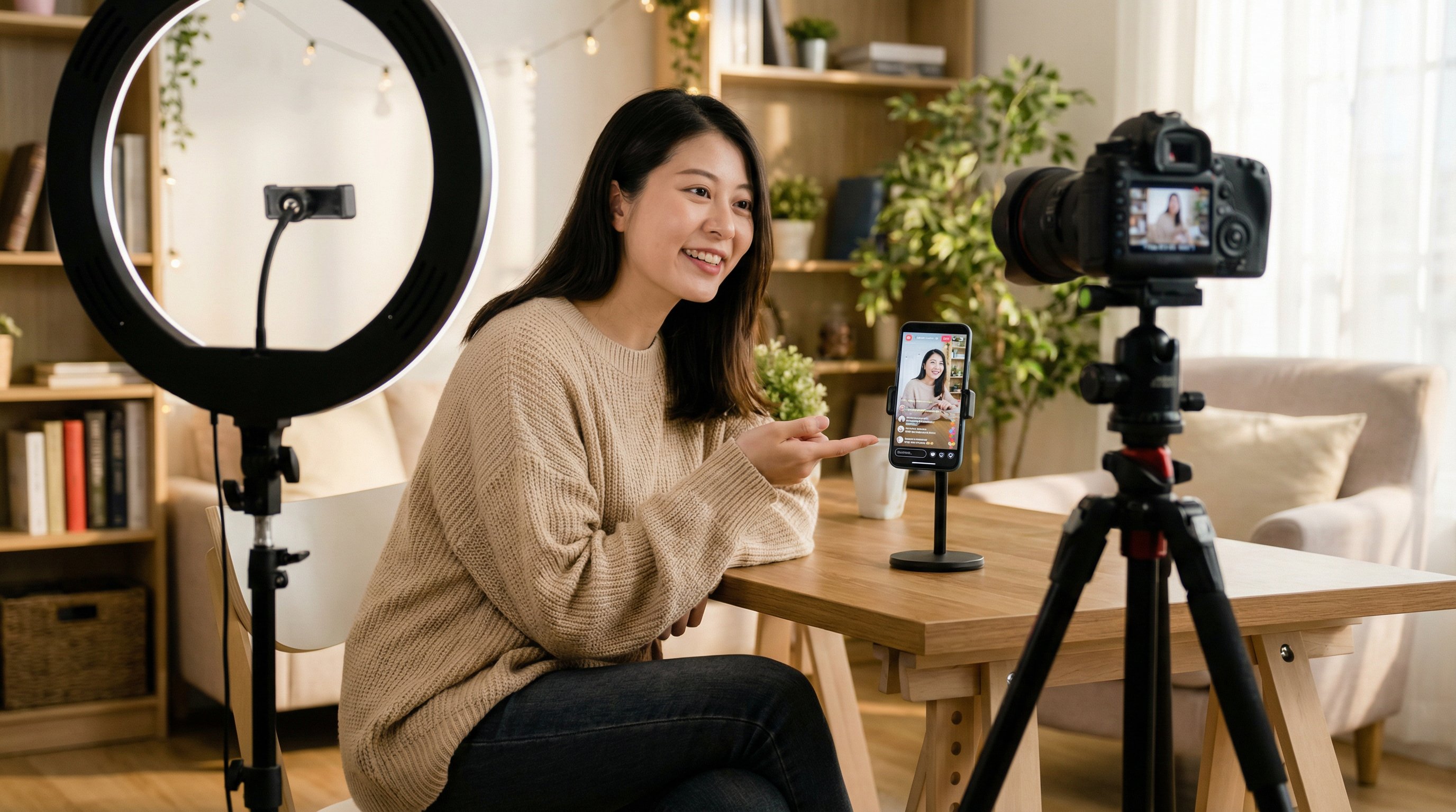 国产主播视频：甜美少女日常vlog视频教程